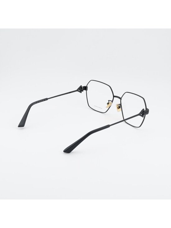 Bottega Veneta BV1224O 001 Eyeglasses Black 57mm Geometric Frame